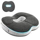 Auoketuo Anti-Dekubitus Sitzkissen – Orthopädisches Donut-Kissen, wirksam bei Hämorrhoiden, Prostatabeschwerden,...