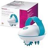 Beurer CM 51 Cellulite Massagegerät für straffere Haut, effektive Bindegewebsmassage, elektrischer Massageroller mit 2...